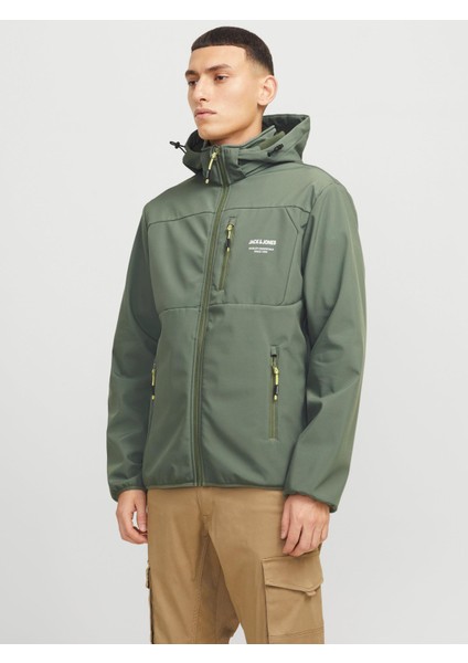 Jack & Jones 12269407 Mevsimlik Kapüşonlu Mont