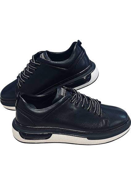 Köpük Ortapedik Taban Sneakers Model Hakiki Deri Günlük Casual Erkek Ayakkabı