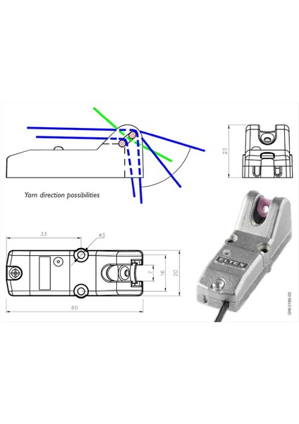 16730 ,24VDC 4-Kablo Iplik Sensör fiyatları