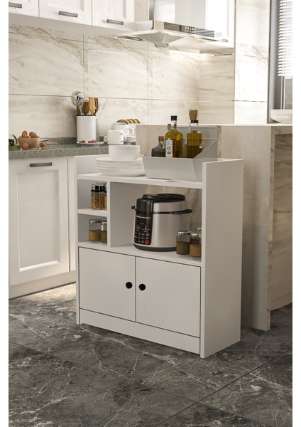 Çok Amaçlı Dolap,kahve Köşesi,mutfak Dolabı,portatif Minifix Kurulum