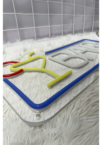 Büro Ev Ofis Hediyesi Için Bar Yazılı Neon LED Işık modelleri