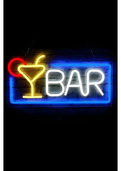 Büro Ev Ofis Hediyesi Için Bar Yazılı Neon LED Işık fırsatları