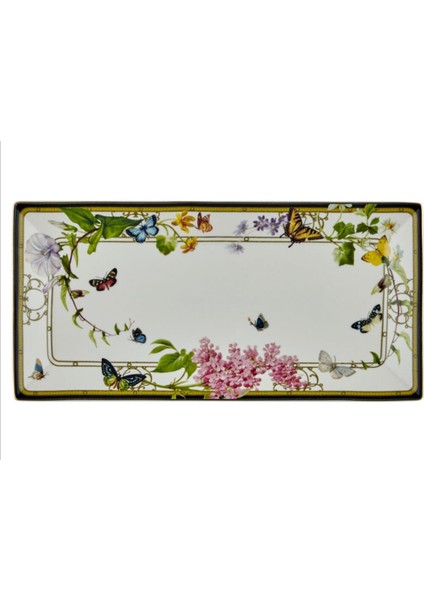 Muse Garden 2lı Buyuk Dıkdortgen Tabak 30X15 cm