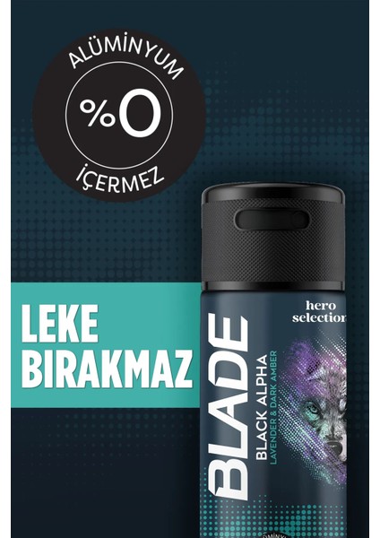 Hero Selection Serisi Black Alpha Erkek Deodorant 150 ml fiyatları