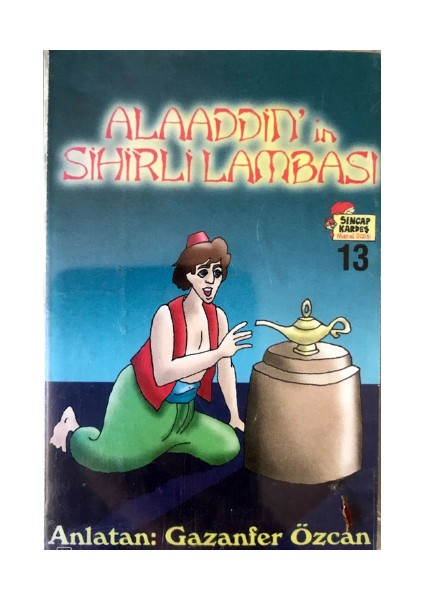 Alaaddin'in Sihirli Lambası – Gazanfer Özcan – Kaset – Koleksiyon Ürünü fiyatları