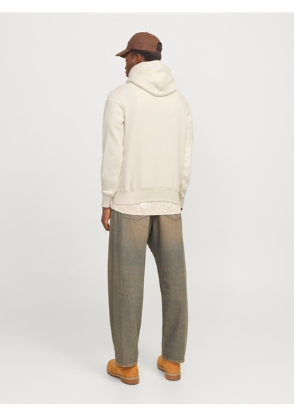 Jack Jones Original Yazılı Erkek Kapüşonlu Sweatshirt 12270541 fırsatları