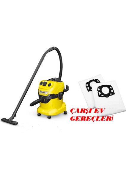 Wd 2 Plus V-12/6/18/c Home Islak Kuru Elektrikli Torbası Çeg