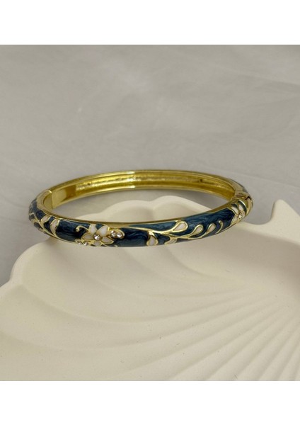 Flora Mineli Kelepçe Bileklik