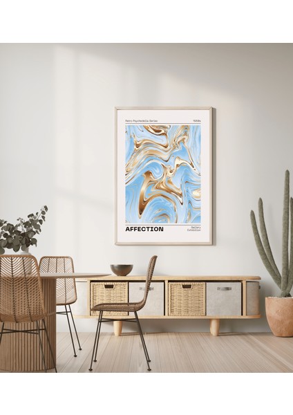 Lüks Duvar Dekoru | Akışkan Mermer Posteri/Çerçevesiz - 50X70 modelleri