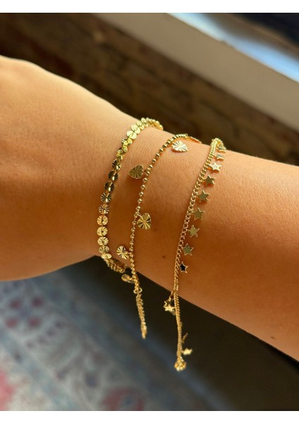 Vıp Seri Yıldız Sallantılı Bileklik modelleri