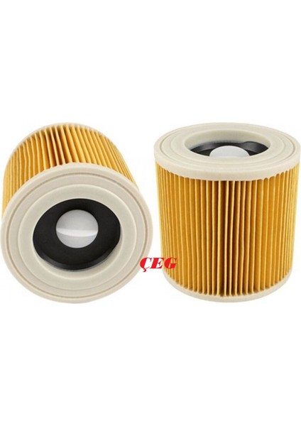 Wd 3 S V-17/6/20 Araç Tipi Islak Kuru Elektrikli Süpürge Filitresi Çeg