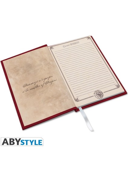 Game Of Thrones - Premium A5 Notebook "targaryen" - Defter - ABYNOT048 fırsatları