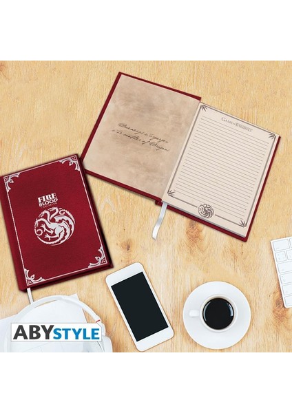 Game Of Thrones - Premium A5 Notebook "targaryen" - Defter - ABYNOT048 indirimleri