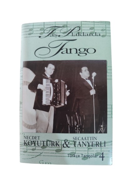 Necdet Koyutürk & Şecaattin Tanyerli – Taş Plaklarda Tango – Kaset – Koleksiyon Ürünü fiyatları