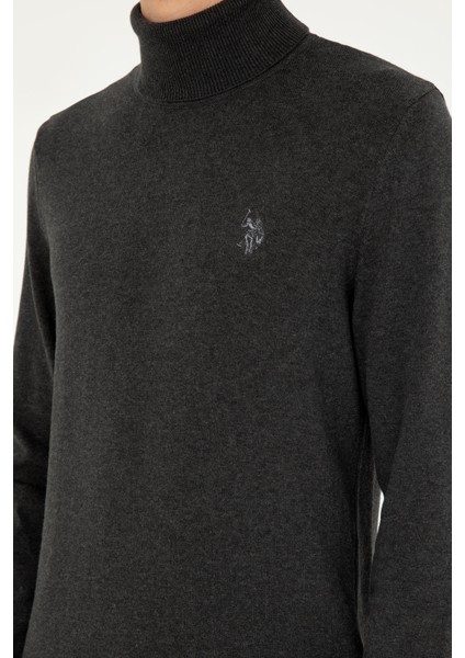 Erkek Antrasit Melanj Kazak /Triko 50293523-VR081