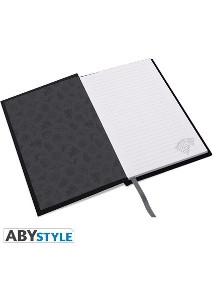 Game Of Thrones - A5 Notebook "stark" Sert Kapak Defter - ABYNOT030 fırsatları