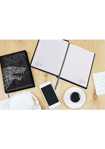 Game Of Thrones - A5 Notebook "stark" Sert Kapak Defter - ABYNOT030 indirimleri