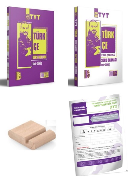 Tyt Türkçe Ders Notları ve Soru Bankası Yks 2026 +Telefon Tutucu+Deneme