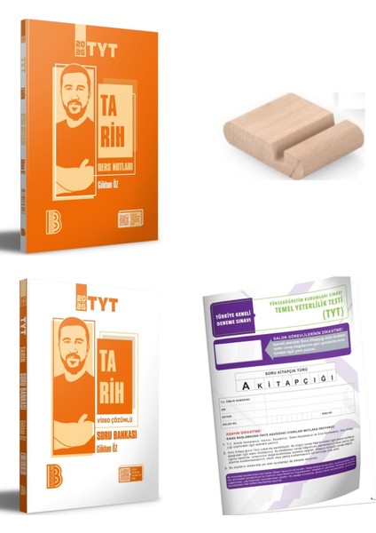 Tyt Tarih Ders Notları ve Soru Bankası Yks 2026 +Telefon Tutucu+Deneme