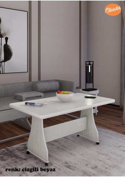 Mdf Tekerlekli Yemek Masası modelleri