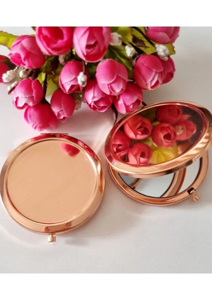 Promosyon Cep Aynası (Rose Renk) modelleri