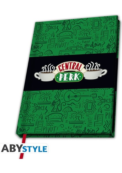 Frıends - A5 Notebook Friends - Sert Kapak Defter - ABYNOT073