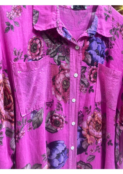 Kadın Pul Payet Detaylı Italyan Keten Tunik fırsatları