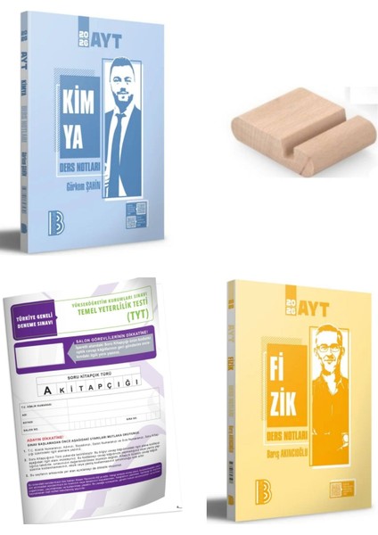 Ayt Fizik ve Kimya Ders Notları Yks 2026+TELEFON Tutucu+Deneme