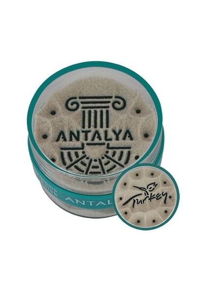 Kum Saat Görseli Antalya & Turkey 12 Adet Fiyatıdır VGKT05