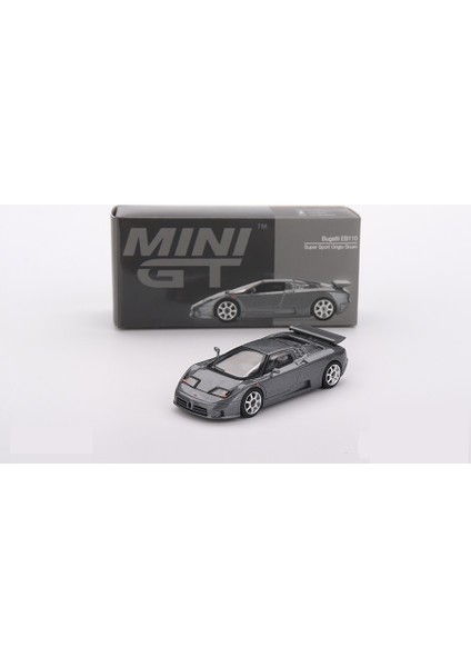1/64 1002 Bugatti EB110 Super Sport Grigio Scuro