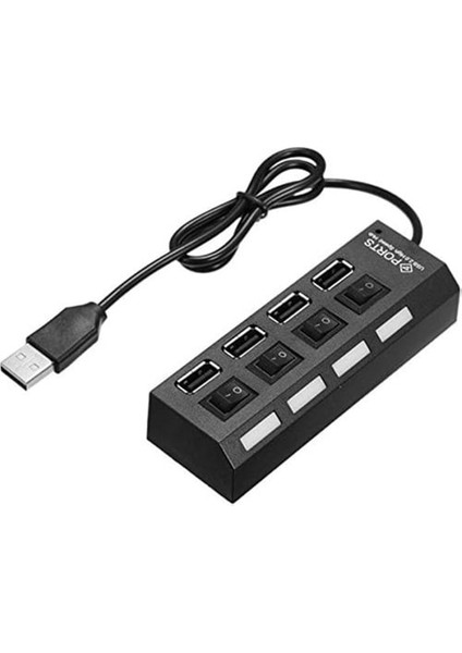 4 Port USB Çoğaltıcı , Windows, Mac, Diğer Işletim Sistemleri ile Uyumlu