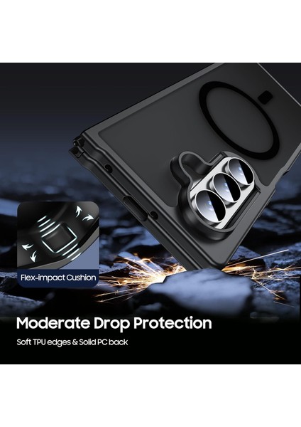 Samsung Galaxy Z Fold 7 Kılıf Kamera Çıkıntılı Mat Magsafe Wireless Şarj Destekli Renkli Yumuşak Kenarlı Hassas Butonlu Kapak modelleri