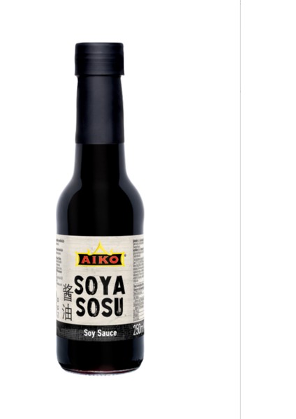 Soya Sosu Cam 250 ml x 12 Adet