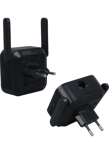 300 Mbps, 2.4 Ghz, 2 Anten Wifi Router Repeater Access Point, Priz Tipi, Powermaster, fiyatları