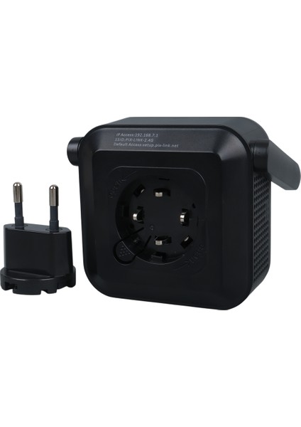 300 Mbps, 2.4 Ghz, 2 Anten Wifi Router Repeater Access Point, Priz Tipi, Powermaster, fırsatları