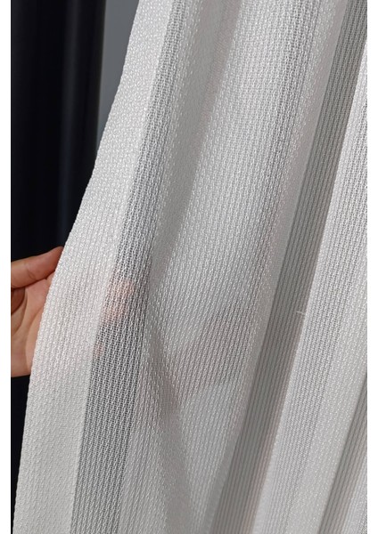 Mira Salon Tül Perdesi – Ultra Dökümlü, 1x3 Sık Pile Modern Tasarım