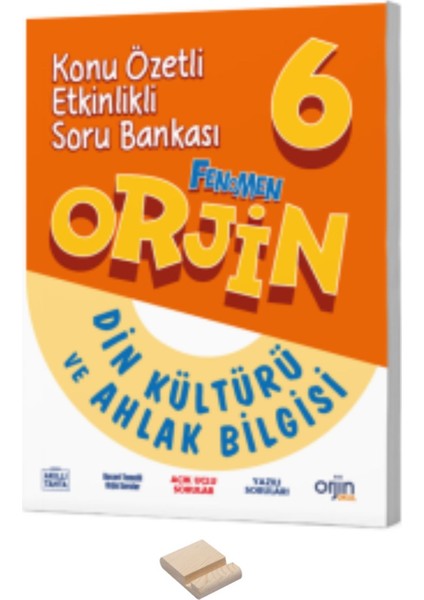 6. Sınıf Orjin Din Kültürü Konu Özetli Soru Bankası + Telefon Standı