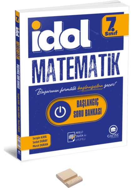 7. Sınıf Idol Matematik Başlangıç Soru Bankası ve Telefon Tutucu