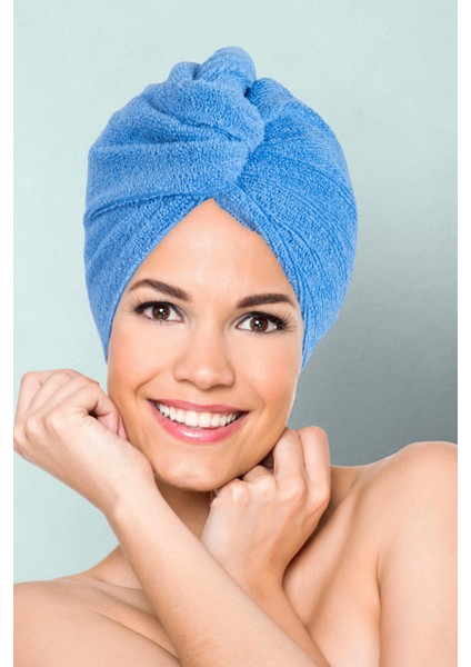 Kalın Saç Havlusu Plaj Deniz Havuz Bonesi Kurulama Banyo Saç Kurutma Baş Havlusu