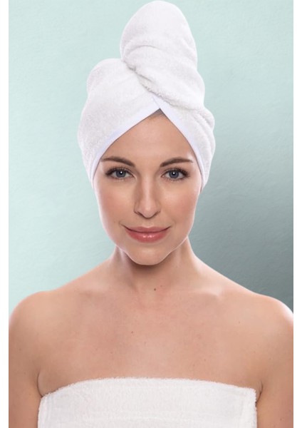 Kalın Saç Havlusu Plaj Deniz Havuz Bonesi Kurulama Banyo Saç Kurutma Baş Havlusu