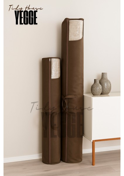 Kaliteli Halı Hurcu - Halı - Kilim - Yolluk Hurcu Pencereli, Taşıma Kulplu, Kalın Kumaşlı Halı Kilim Kılıf -Boydan Boya Fermuarlı Halı Çantası fırsatları