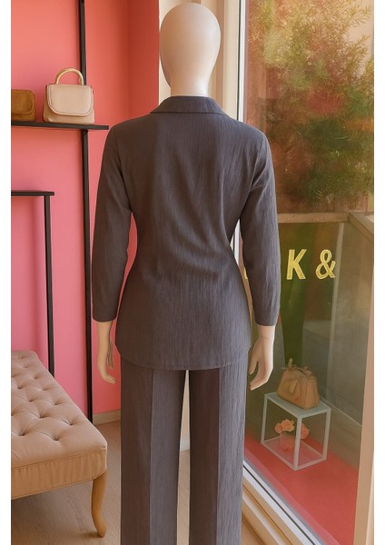 Gri Renk Ikili Takım Alt Veüst Model modelleri