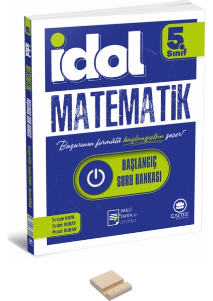 5. Sınıf Idol Matematik Başlangıç Soru Bankası ve Telefon Tutucu