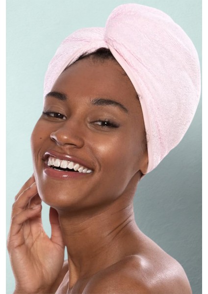 Kalın Saç Havlusu Plaj Deniz Havuz Bonesi Kurulama Banyo Saç Kurutma Baş Havlusu