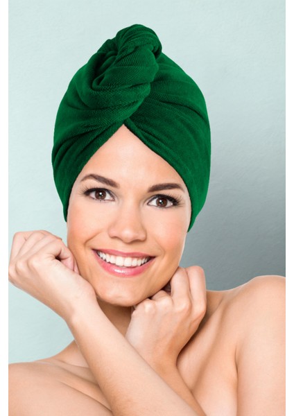 Kalın Saç Havlusu Plaj Deniz Havuz Bonesi Kurulama Banyo Saç Kurutma Baş Havlusu