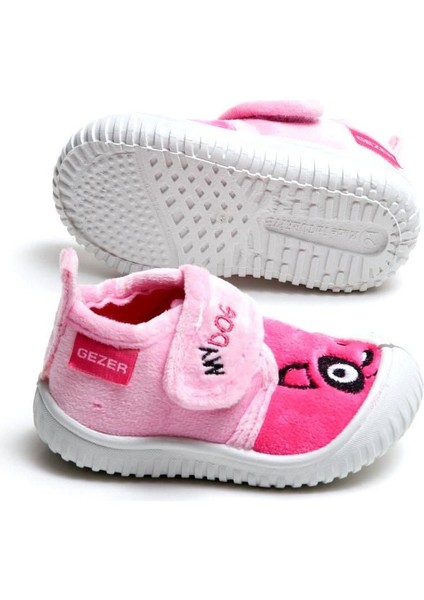 03197 Kız Çocuk Günlük Cırtlı Panduf Kreş Ayakkabı fırsatları