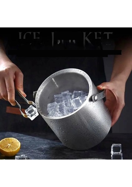 Buz Kovası Çift Cidarlı Yalıtımlı Endüstriyel Inox Şampanya Şarap Bira Soğutucu Medıum 722052 fırsatları