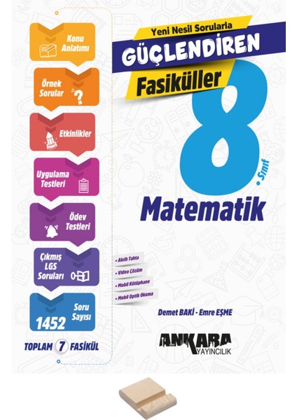 Lgs 8. Sınıf Güçlendiren Matematik Fasiküller ve Telefon Tutucu