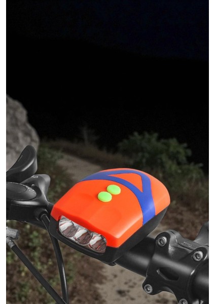 Led'li Bisiklet Kornası Ön Far Bisiklet Scooter Feneri Kornası Bisiklet Scooter Işığı Kornası Ledi modelleri