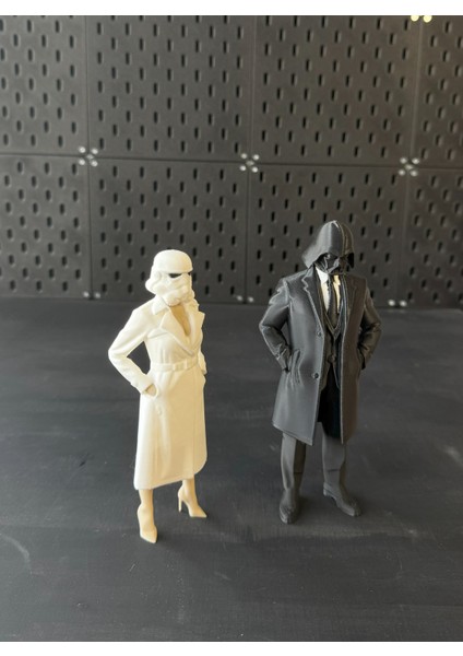 Darth Vader & Stormtrooper Office Empire 2'li Set Figür